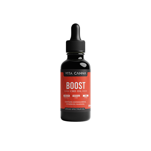 Vita Canna 1400mg Broad Spectrum CBD C8 MCT Oil - 30ml - Boost