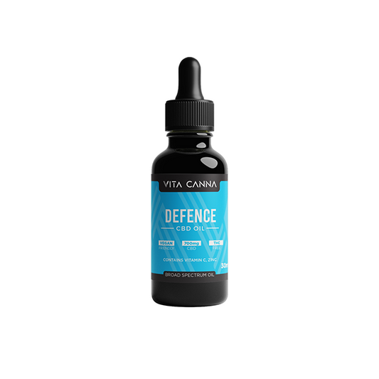 Vita Canna 700mg Broad Spectrum CBD C8 MCT Oil  - 30ml - Defence